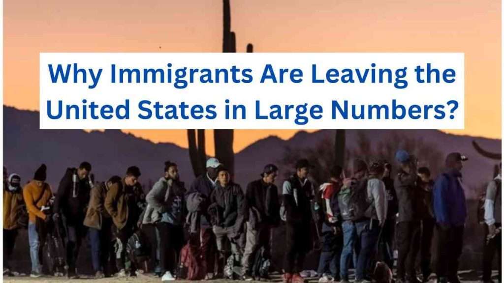 Why Immigrants Are Leaving the USA?